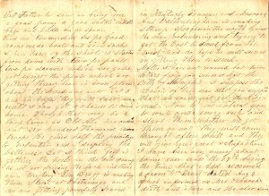 Willeford Letter, Page 3